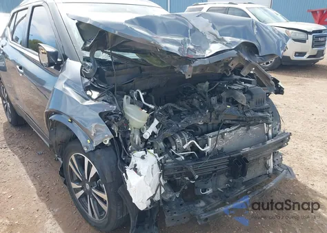 2020 Nissan Kicks Sv Xtronic Cvt from USA, damaged, VIN 3N1CP5CV2LL580116